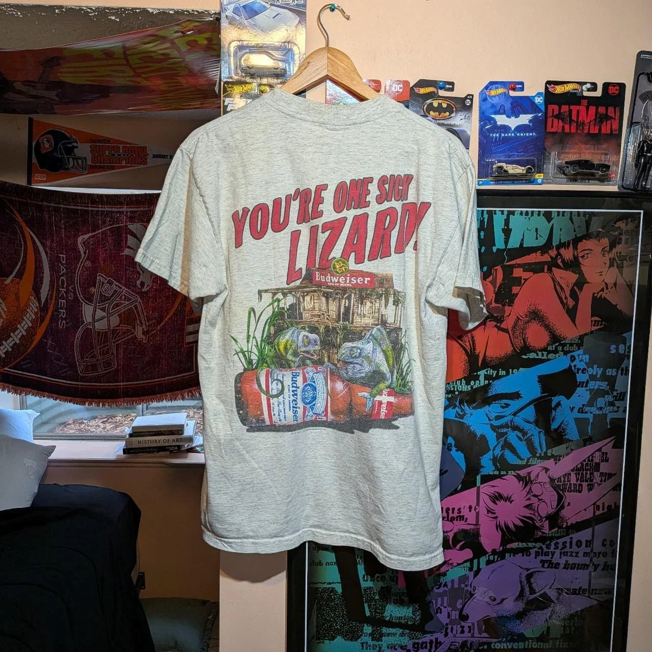 Vintage Budweiser Reprint Graphic Men's Your One Sick - Adult & Kids T-Shirts, Sweatshirts & Hoodies apparel design preview 1