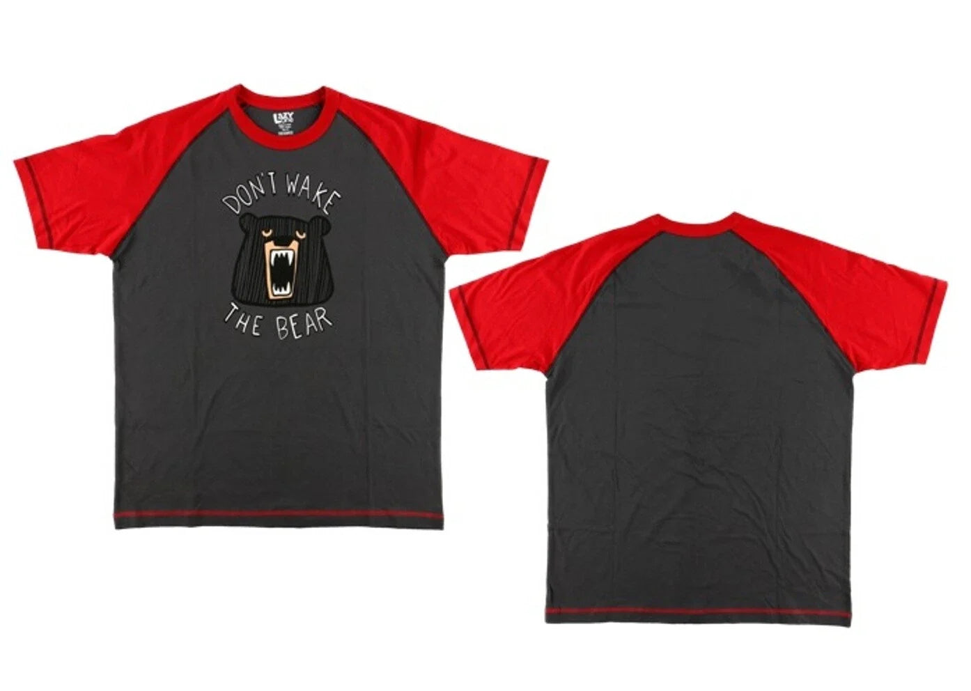 Lazyone Men Boys Pyjama Tops PJ Cotton Nightwear Wake - Adult & Kids T-Shirts, Sweatshirts & Hoodies apparel design preview 1