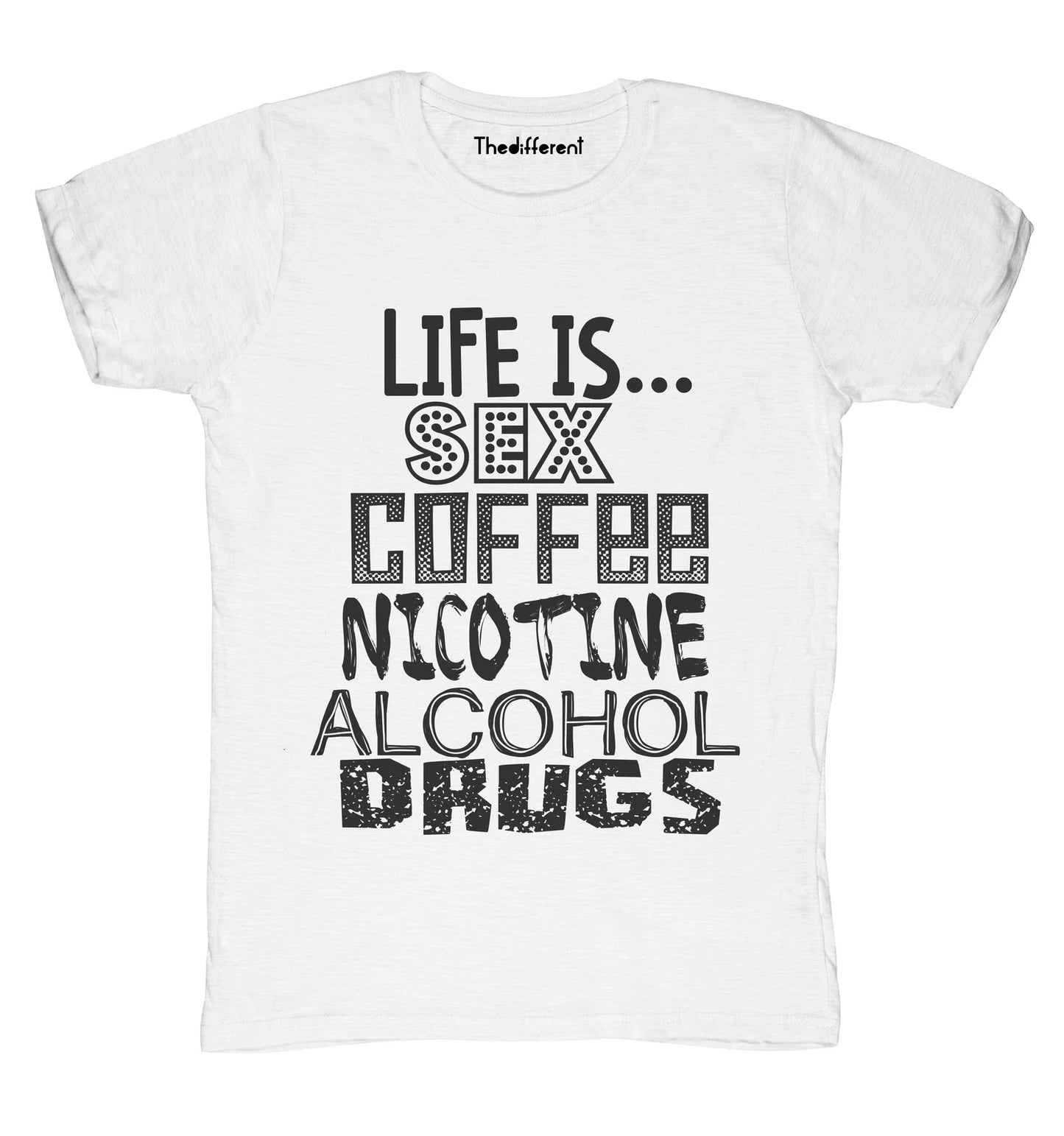 New Blaze Man Life Is Coffee And Others Gift Idea - Adult & Kids T-Shirts, Sweatshirts & Hoodies apparel design preview 1