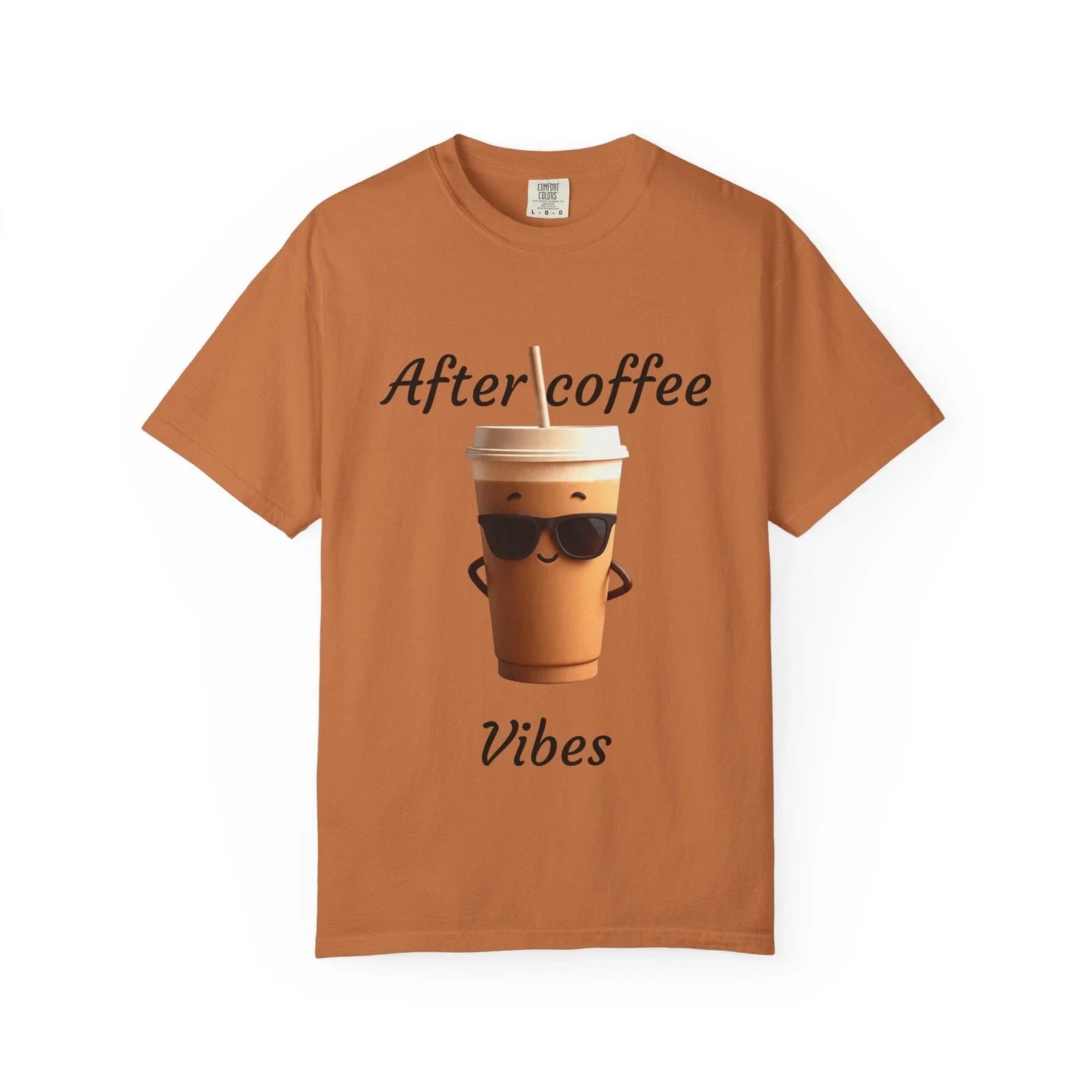 Chill Coffee Vibes ,Graphic Funny Lovers, Casual - Adult & Kids T-Shirts, Sweatshirts & Hoodies apparel design preview 1