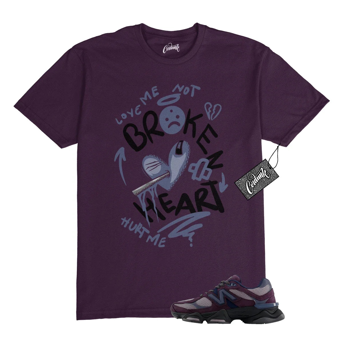 9060 Plum Brown Ice Wine Dark Arctic Grey to Match - Adult & Kids T-Shirts, Sweatshirts & Hoodies apparel design preview 1