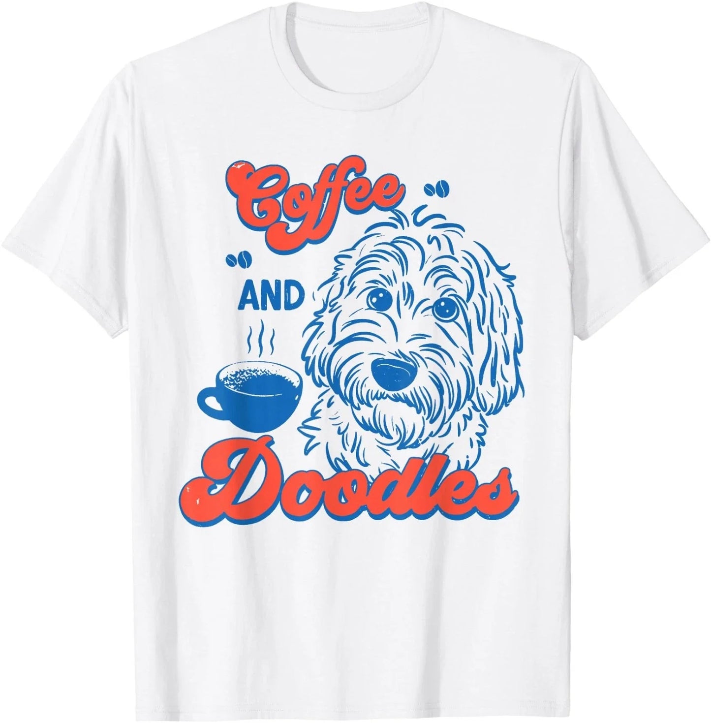 Coffee and Doodles Funny Doodle Club Pet Lover Design - Adult & Kids T-Shirts, Sweatshirts & Hoodies apparel design preview 1