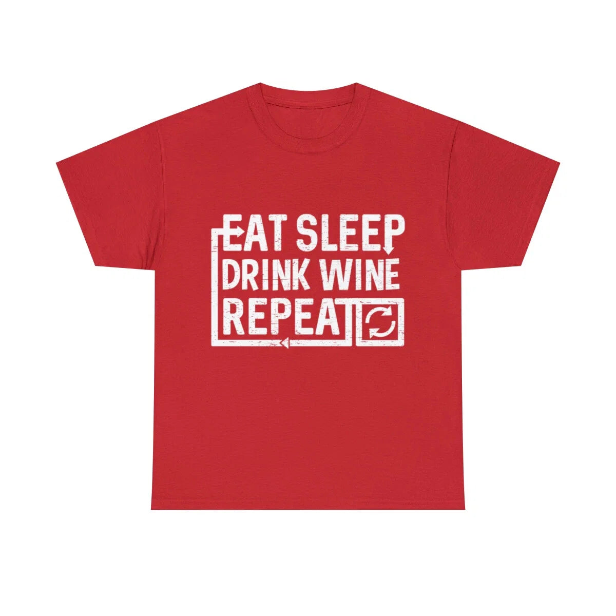 Eat Sleep Drink Wine Graphic S-5XL - Adult & Kids T-Shirts, Sweatshirts & Hoodies apparel design preview 1