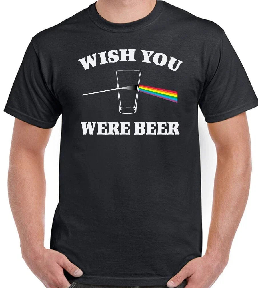 Wish You Were Beer Funny Mens Alcohol Parody Dave - Adult & Kids T-Shirts, Sweatshirts & Hoodies apparel design preview 1