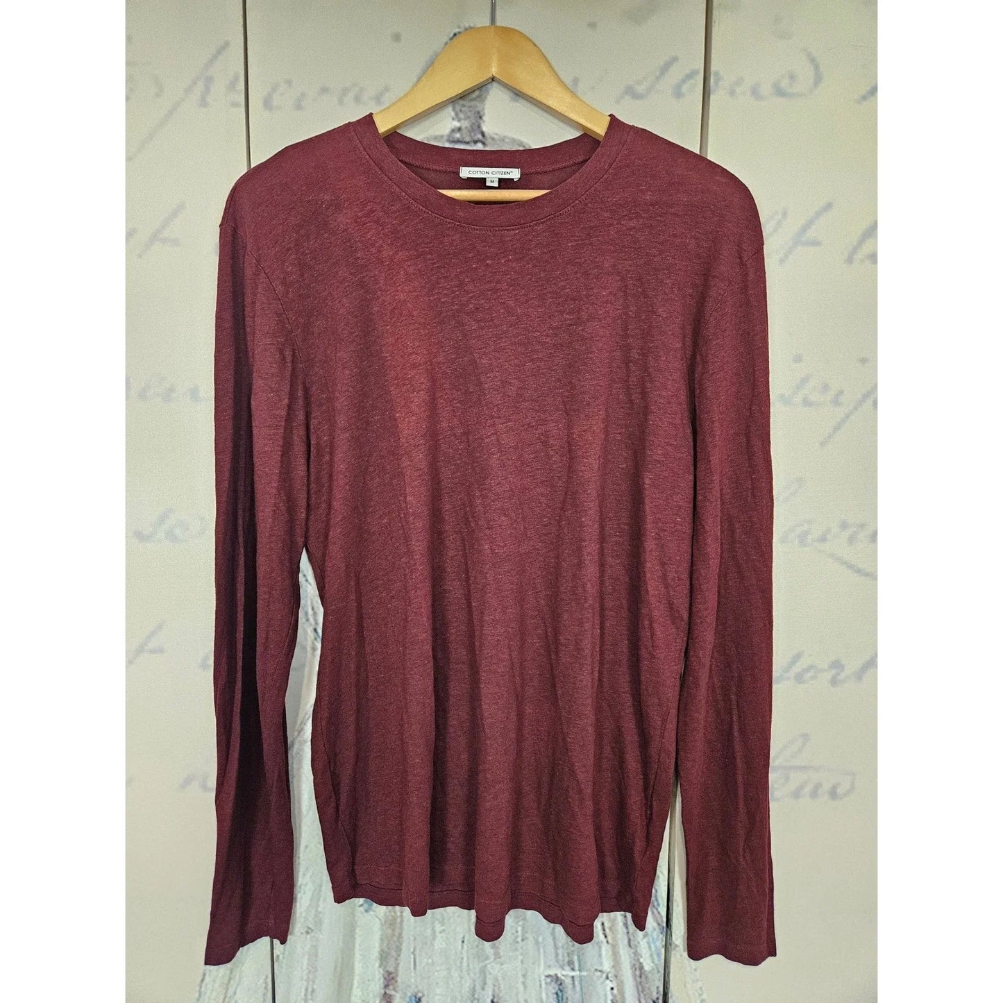 NWOT Cotton Citizen Hemp Organic Burgundy Wine Red - Adult & Kids T-Shirts, Sweatshirts & Hoodies apparel design preview 1