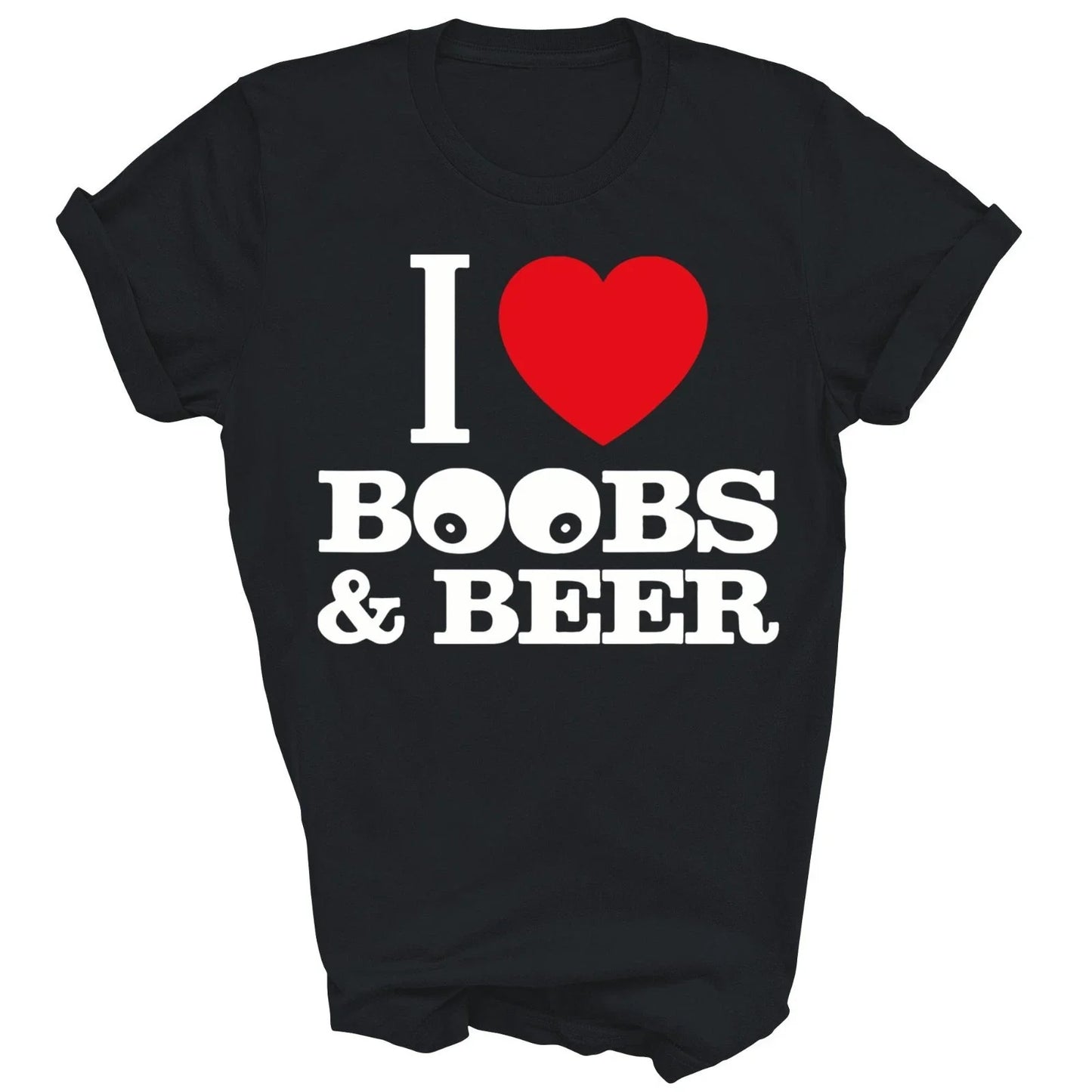 I Love Boobs And Beer Gift - Adult & Kids T-Shirts, Sweatshirts & Hoodies apparel design preview 1