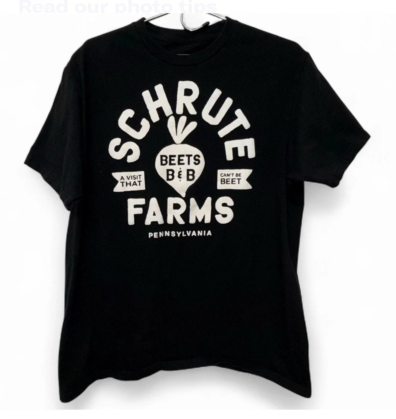 THE OFFICE SCHRUTE BEET FARMS PENNSYLVANIA SIZE L, - Adult & Kids T-Shirts, Sweatshirts & Hoodies apparel design preview 1