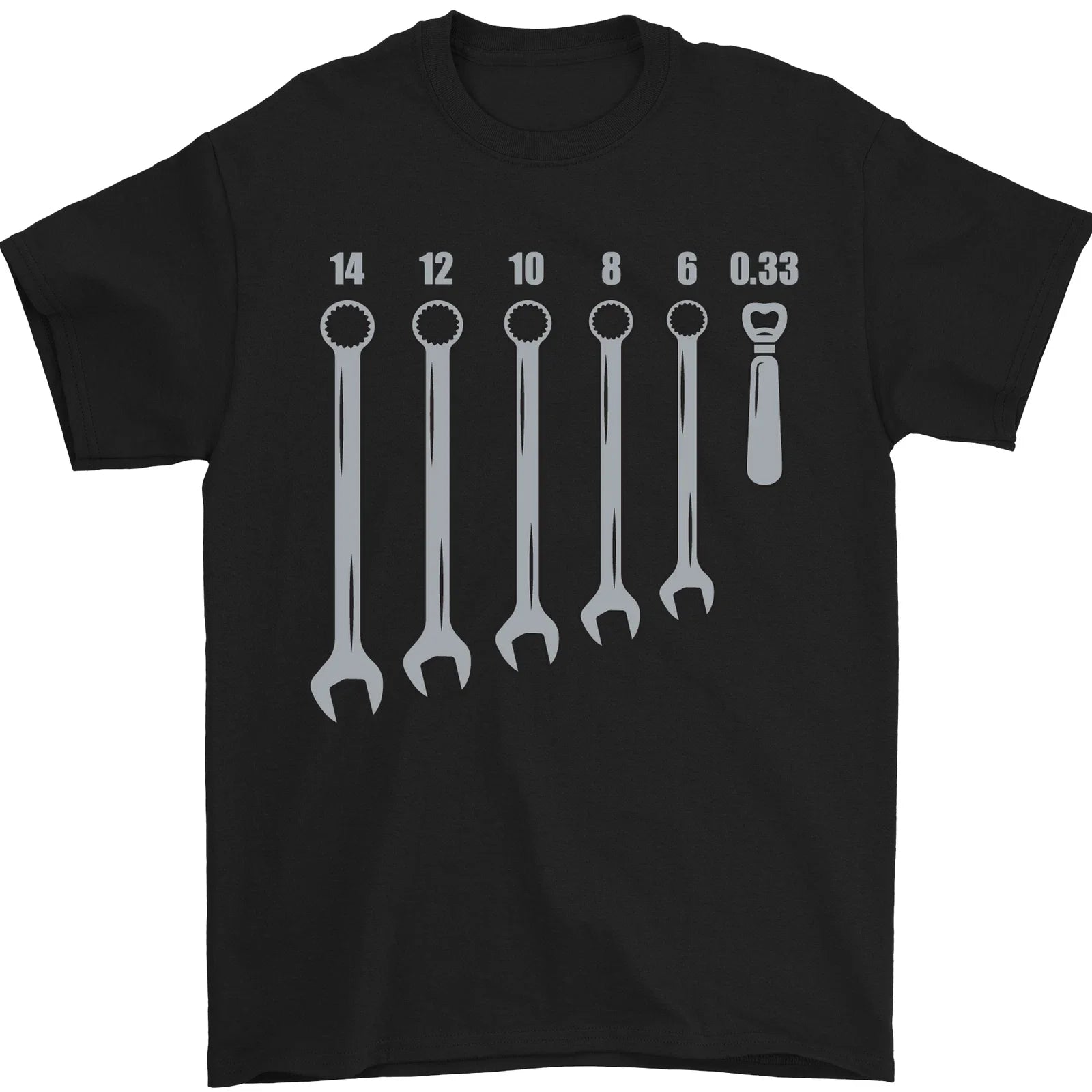 Beer Spanners Funny Mechanic Alcohol DIY Mens 100% - Adult & Kids T-Shirts, Sweatshirts & Hoodies apparel design preview 1