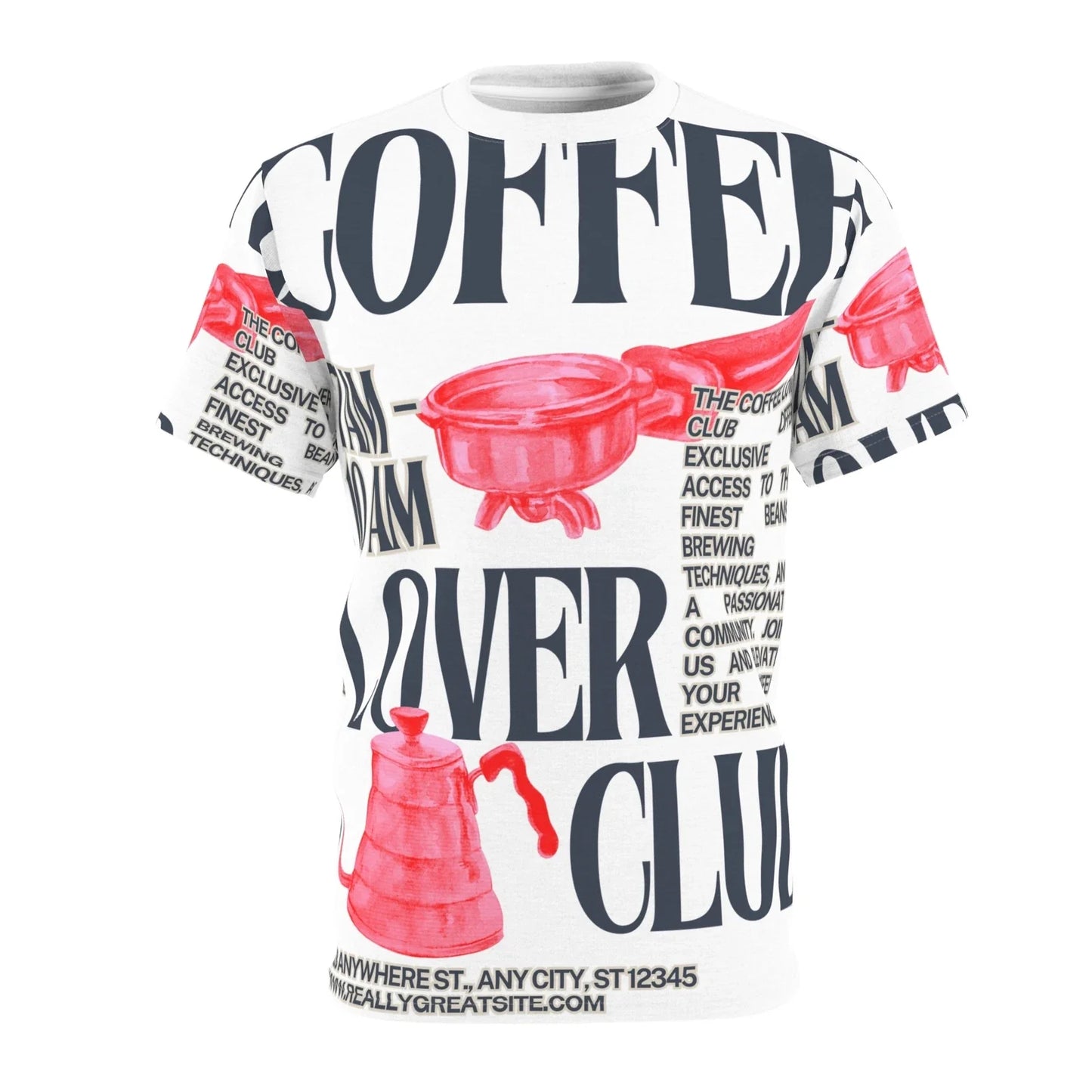 Coffee Lover Club for Enthusiasts, Gift - Adult & Kids T-Shirts, Sweatshirts & Hoodies apparel design preview 1