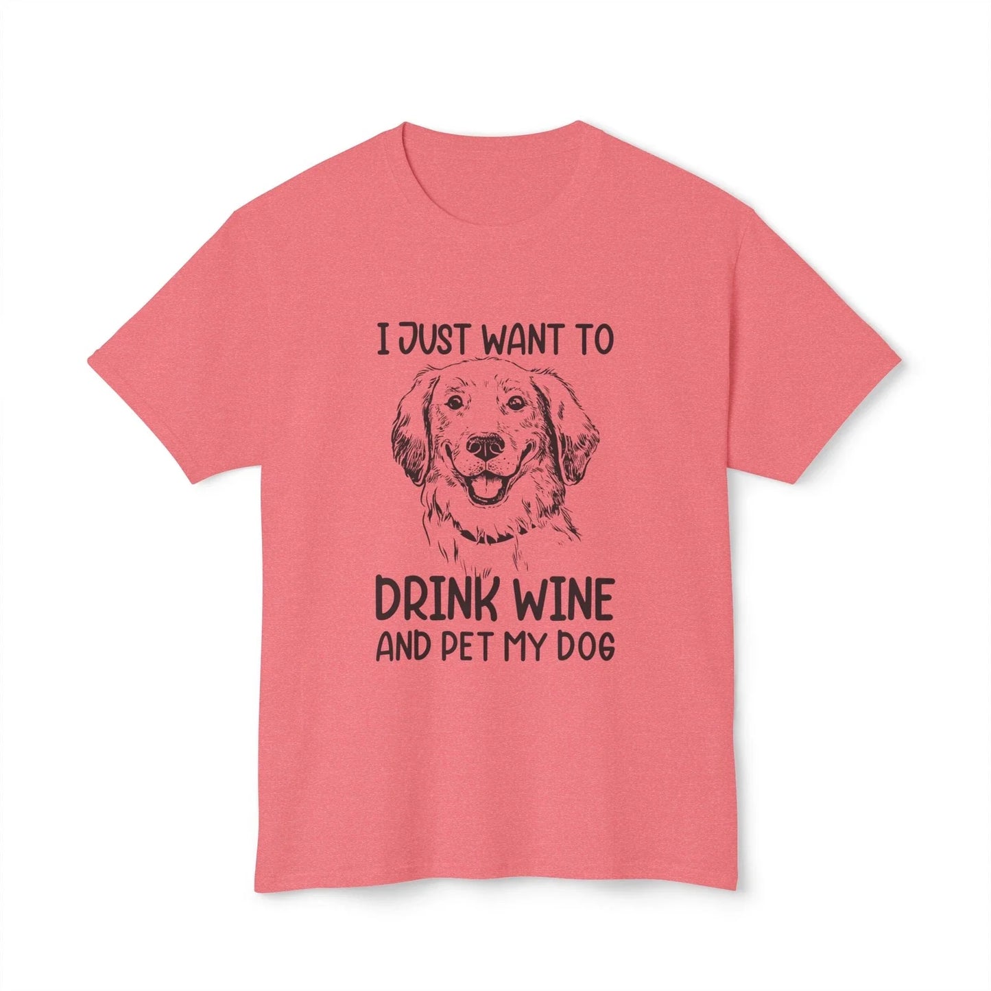Wine and Dog Lover - Adult & Kids T-Shirts, Sweatshirts & Hoodies apparel design preview 1