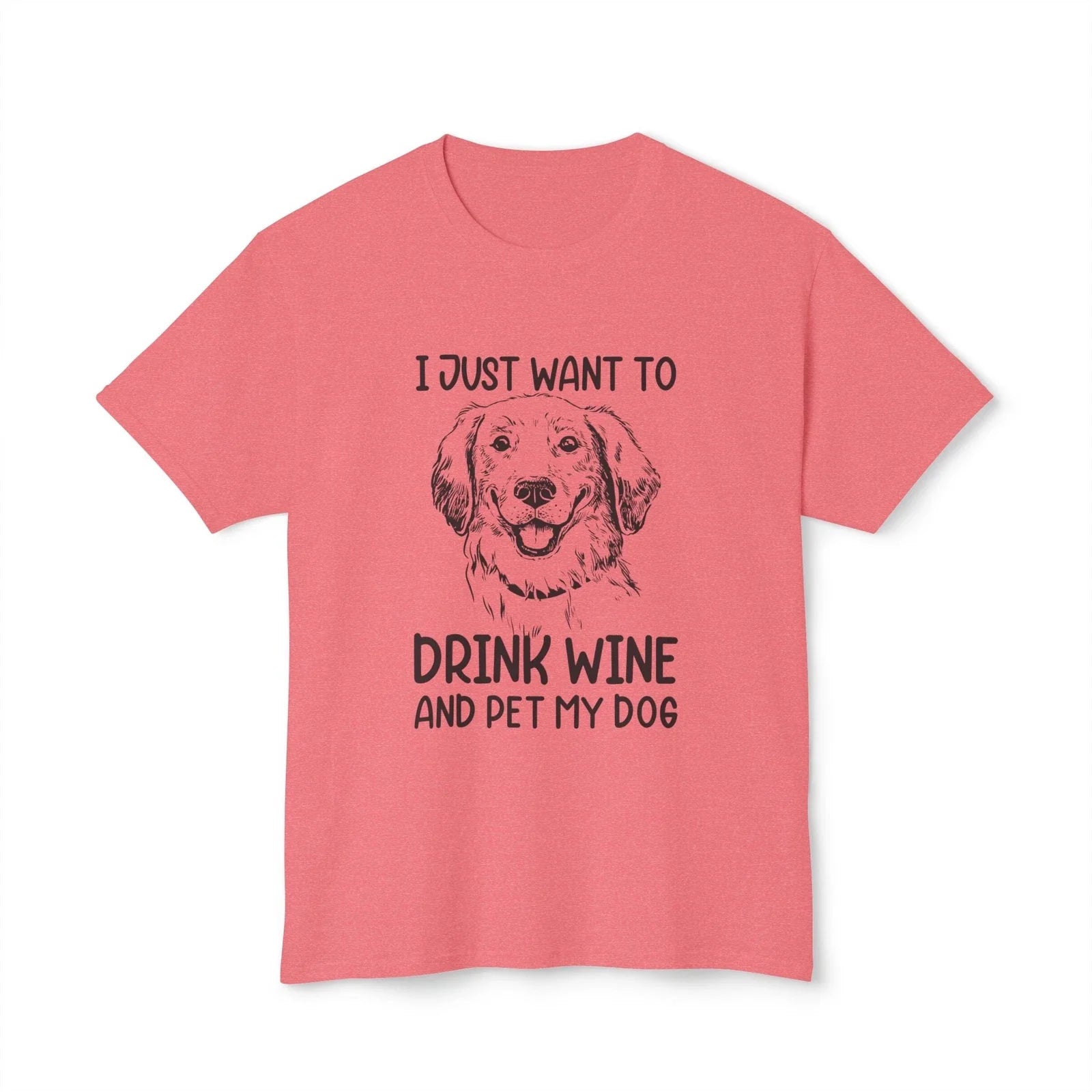 Wine and Dog Lover - Adult & Kids T-Shirts, Sweatshirts & Hoodies apparel design preview 1
