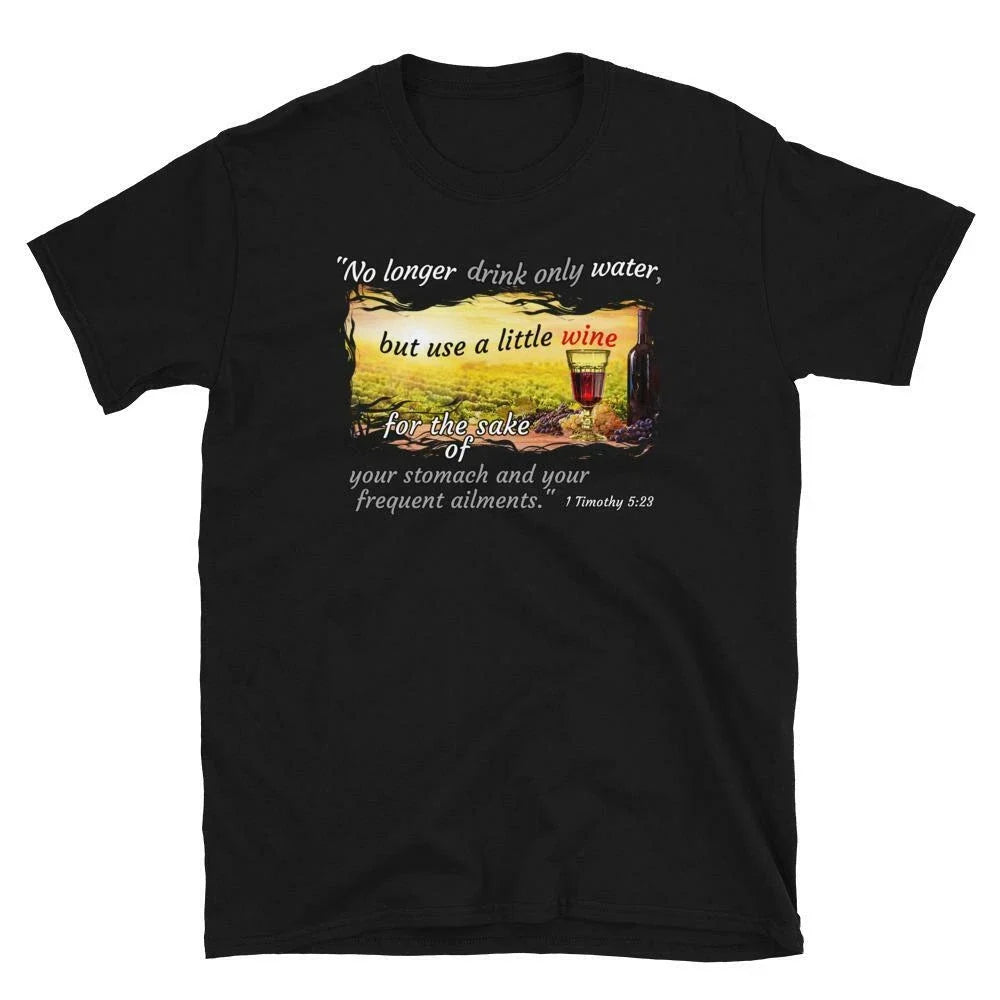 Wine For Ailments - Adult & Kids T-Shirts, Sweatshirts & Hoodies apparel design preview 1