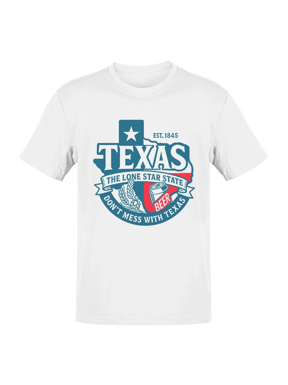 Texas Lone Star Beer Emblem Men's - Adult & Kids T-Shirts, Sweatshirts & Hoodies apparel design preview 1