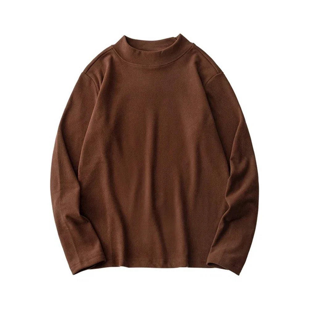 Men's Durable Half Turtleneck Top Polyester Spandex - Adult & Kids T-Shirts, Sweatshirts & Hoodies apparel design preview 1
