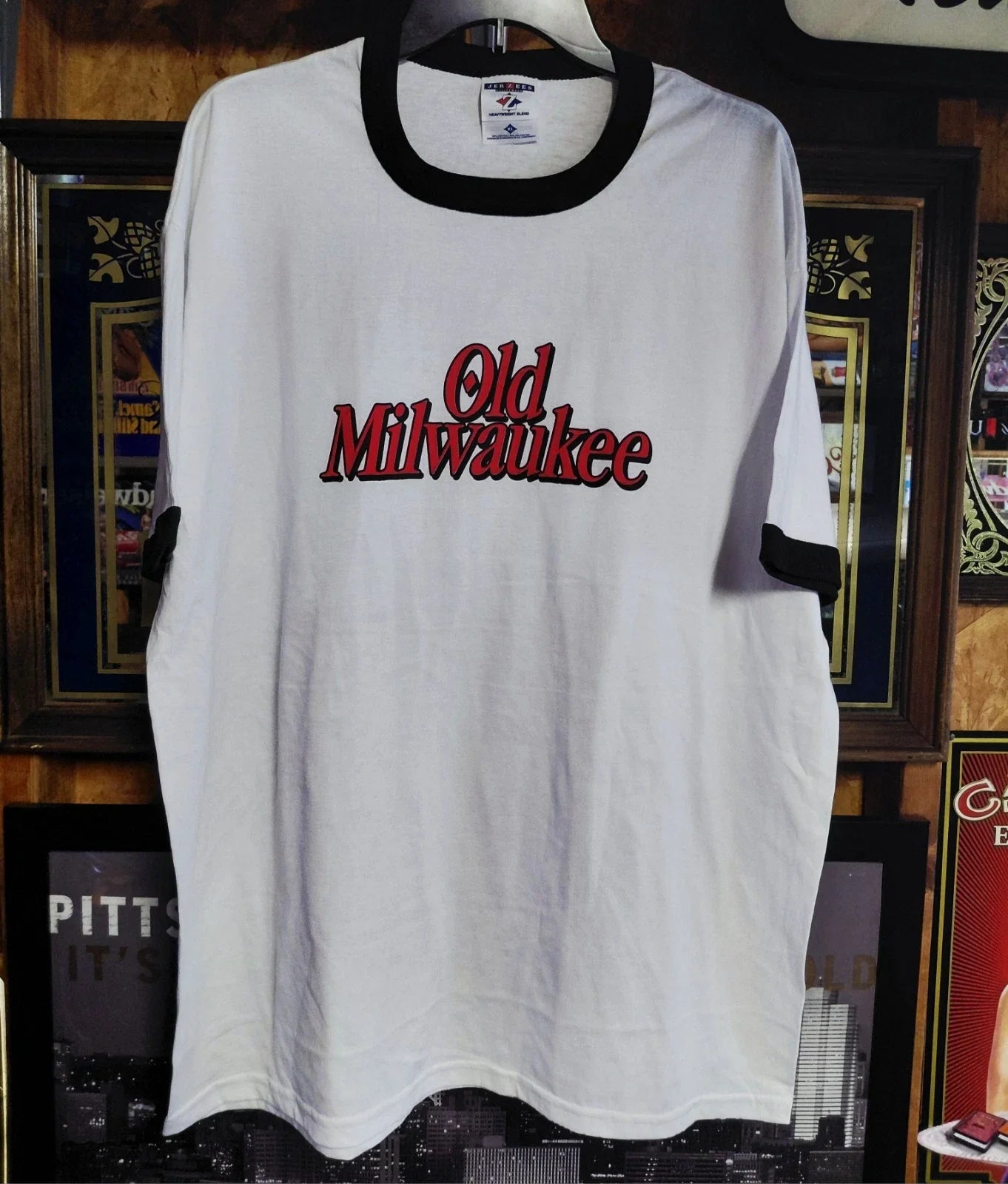 Old Milwaukee Beer Men's Vintage 90s Promo Graphic - Adult & Kids T-Shirts, Sweatshirts & Hoodies apparel design preview 1