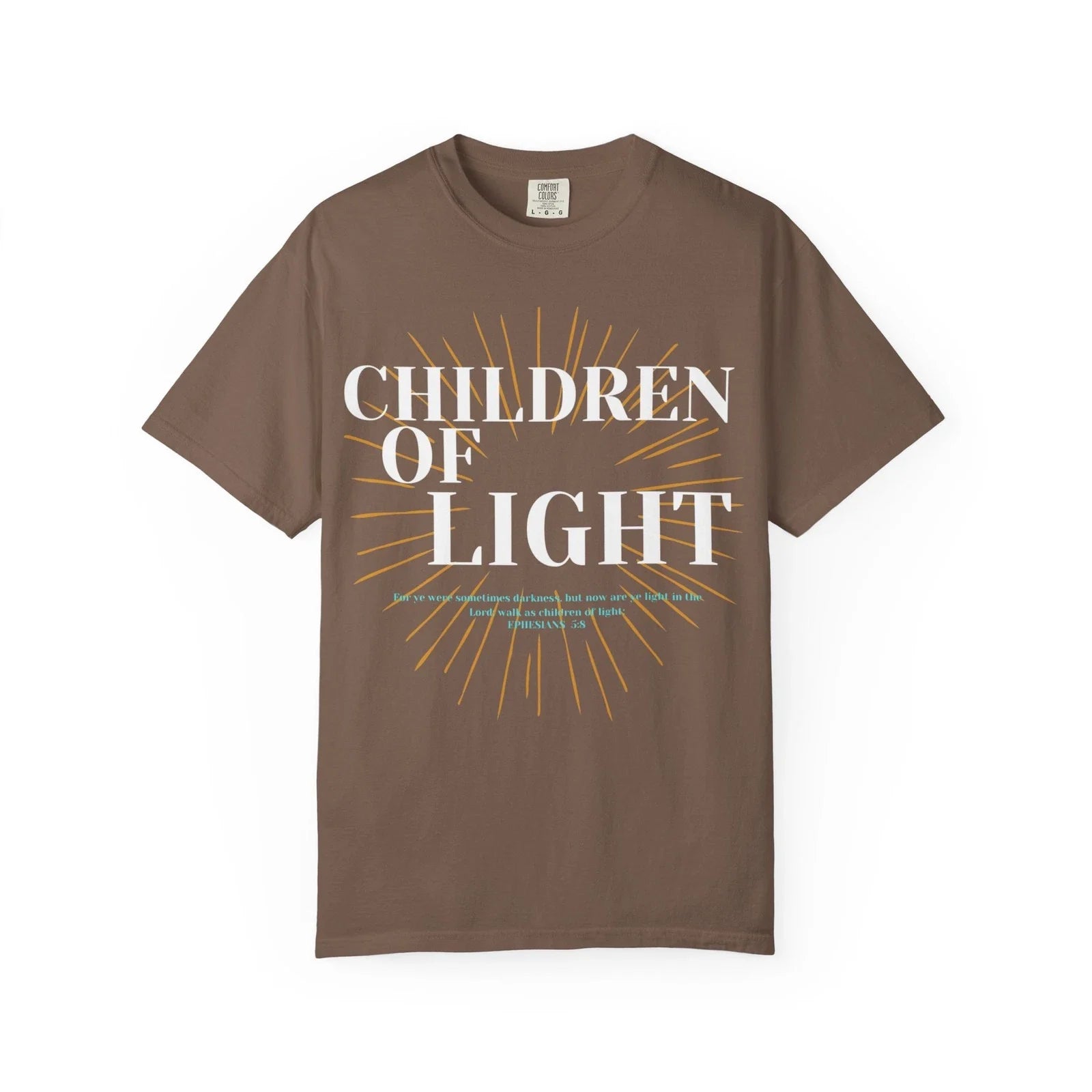 Children of Light Christian for Men Ephesians Bible - Adult & Kids T-Shirts, Sweatshirts & Hoodies apparel design preview 1
