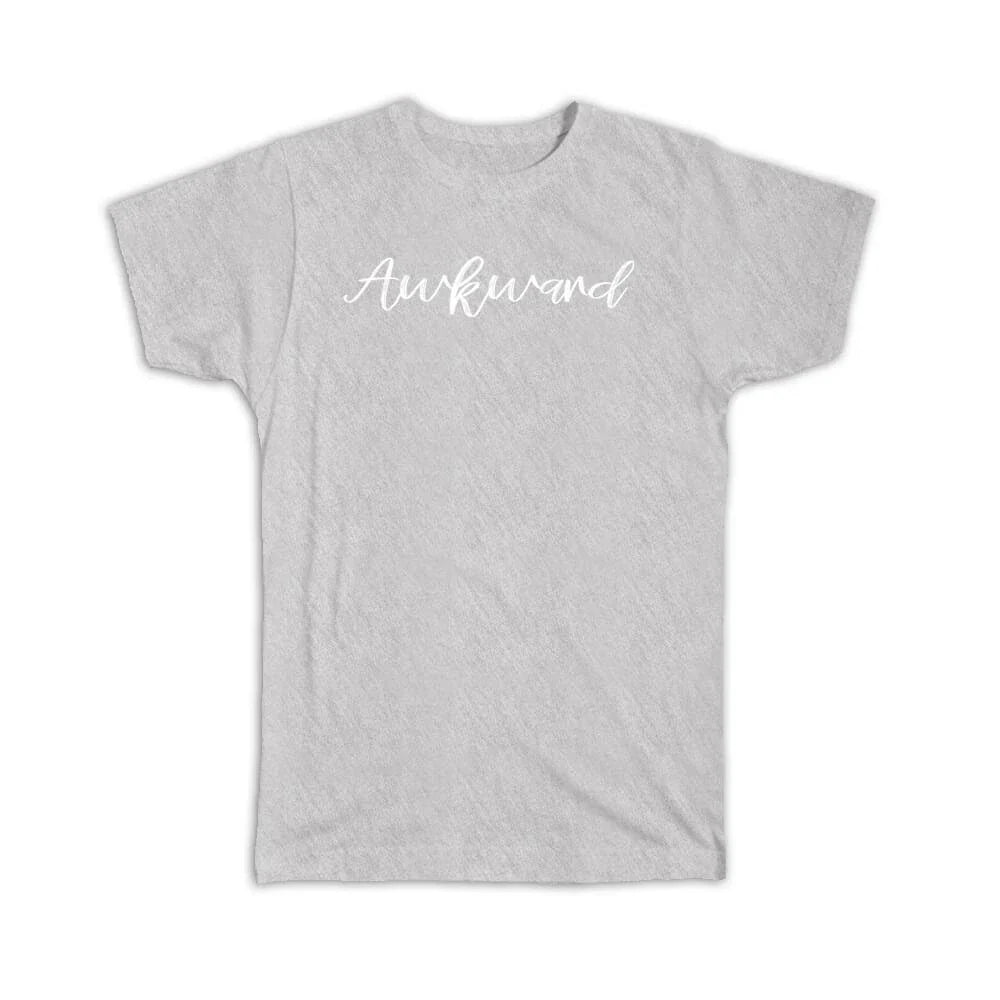 Gift Awkward Art Print For Introvert Funny Sarcastic - Adult & Kids T-Shirts, Sweatshirts & Hoodies apparel design preview 1