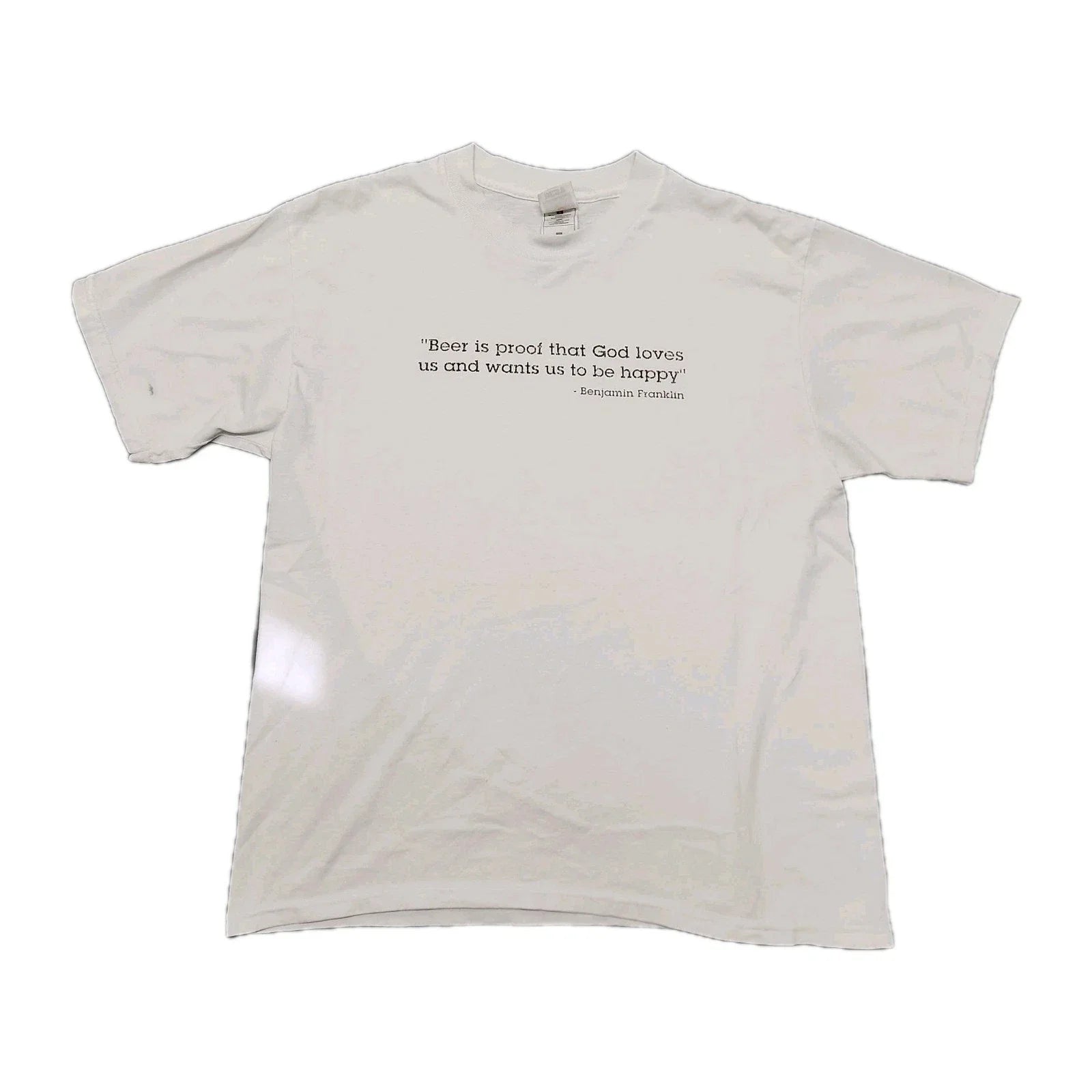 Vintage "Beer Is Proof That God Loves Us And Wants To - Adult & Kids T-Shirts, Sweatshirts & Hoodies apparel design preview 1