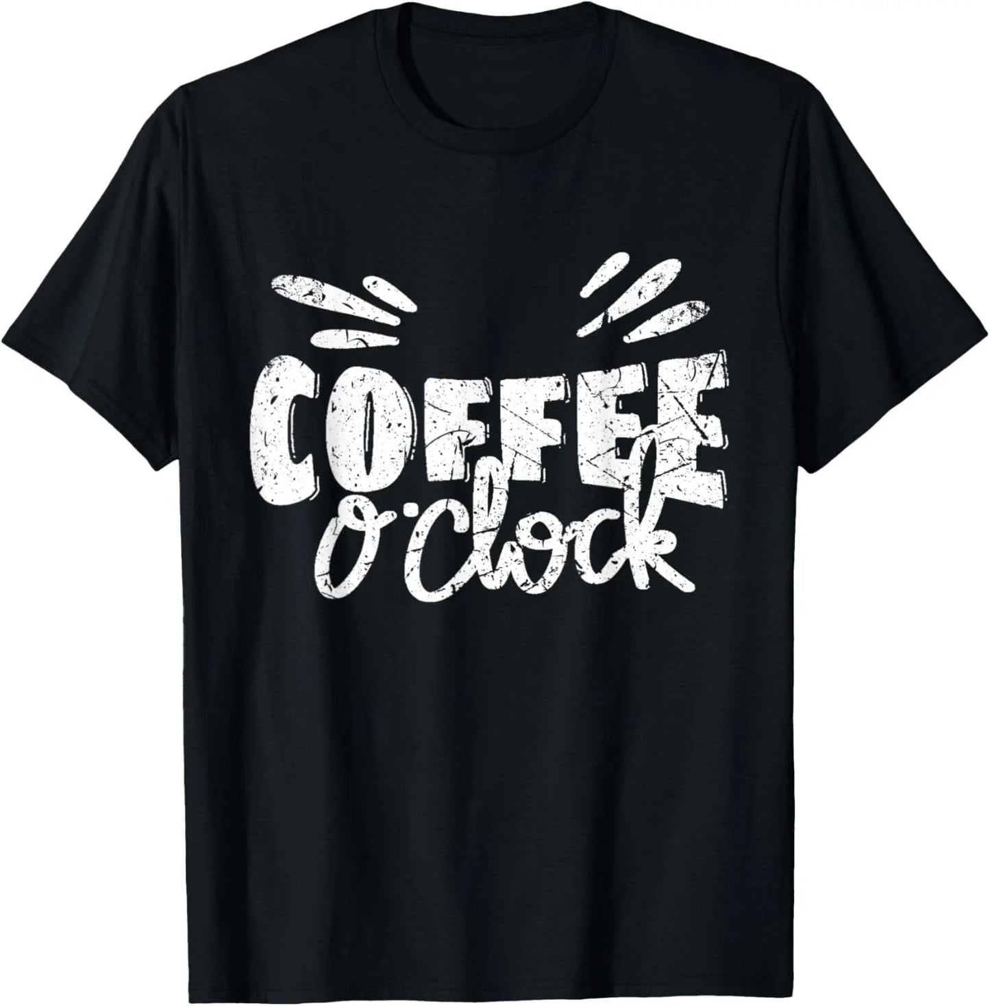 It_s Coffee O_clock funny - Adult & Kids T-Shirts, Sweatshirts & Hoodies apparel design preview 1