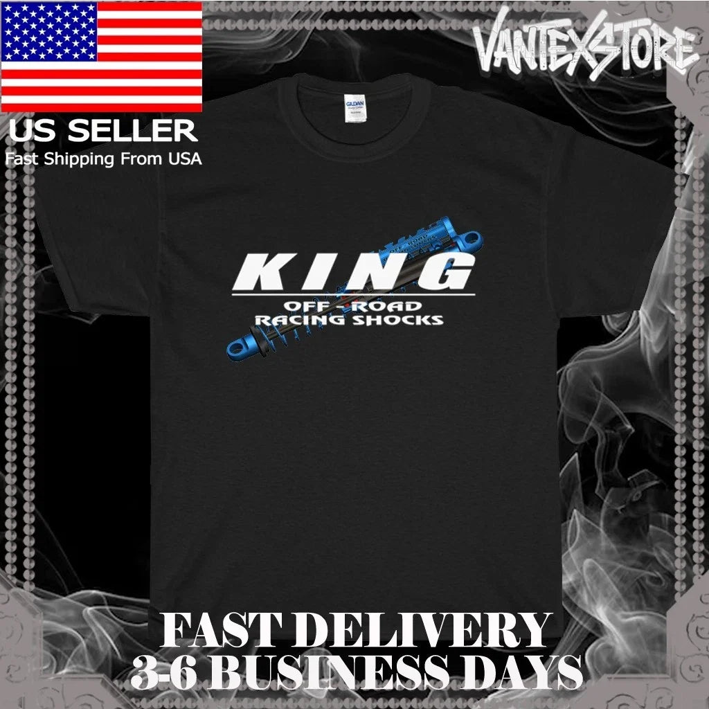 NEW KING SHOCKS RACING OFF ROAD LOGO MEN'S FUNNY SIZE - Adult & Kids T-Shirts, Sweatshirts & Hoodies apparel design preview 1