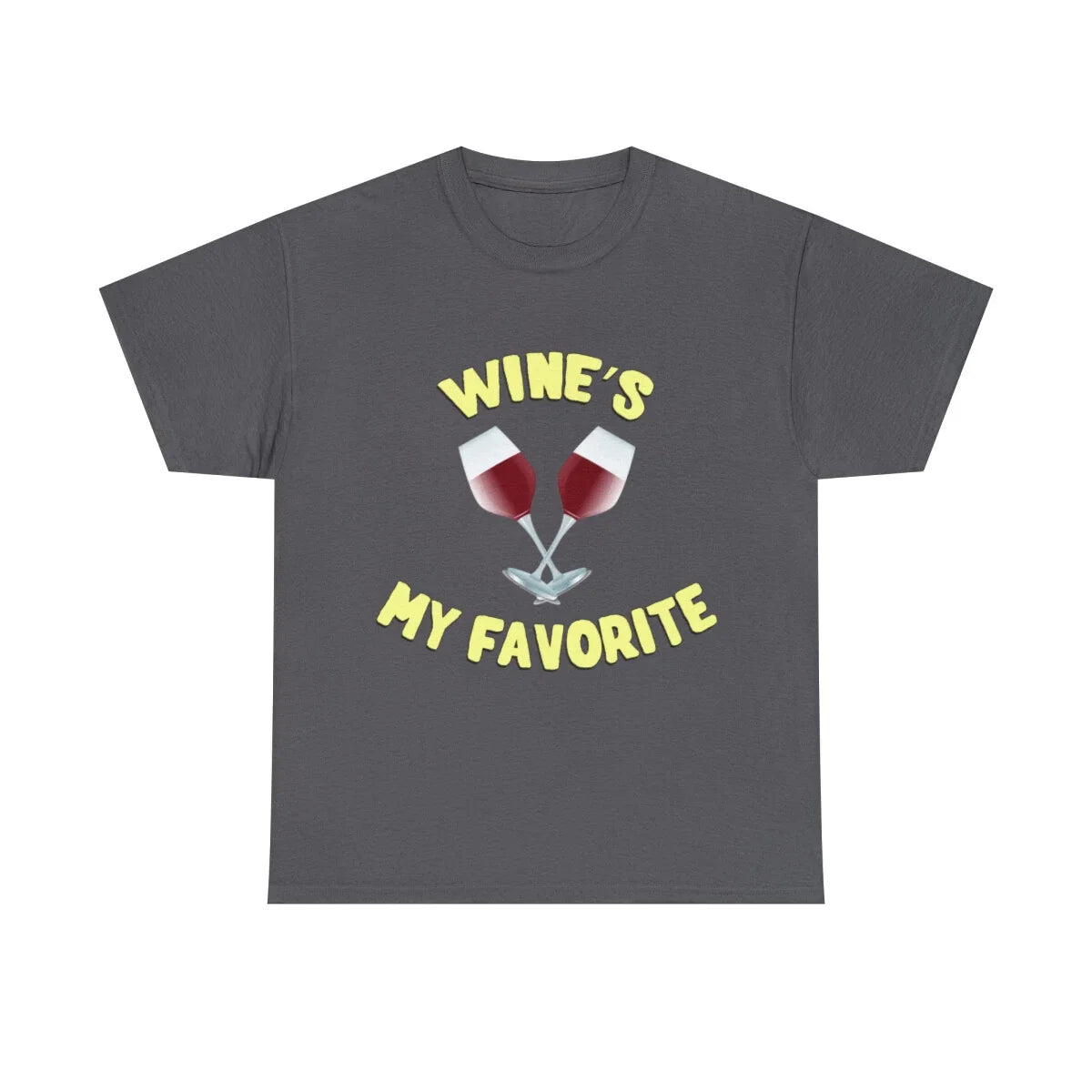 Wine's My Favorite Funny Graphic S-5XL - Adult & Kids T-Shirts, Sweatshirts & Hoodies apparel design preview 1