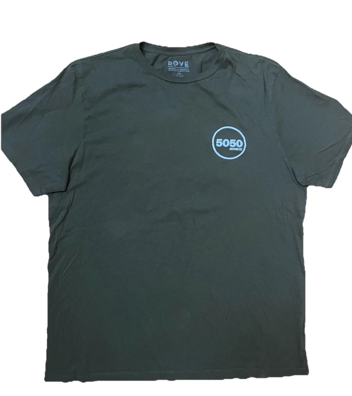 5050 Brew Co Double Sided XXL 2XL Olive Tahoe Reno - Adult & Kids T-Shirts, Sweatshirts & Hoodies apparel design preview 1