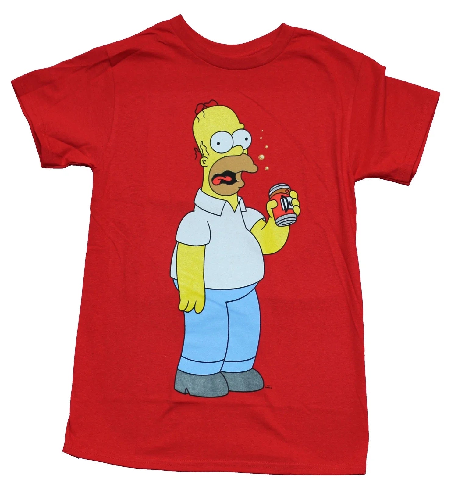 The Simpsons New Homer Duff Beer Burp Logo - Adult & Kids T-Shirts, Sweatshirts & Hoodies apparel design preview 1