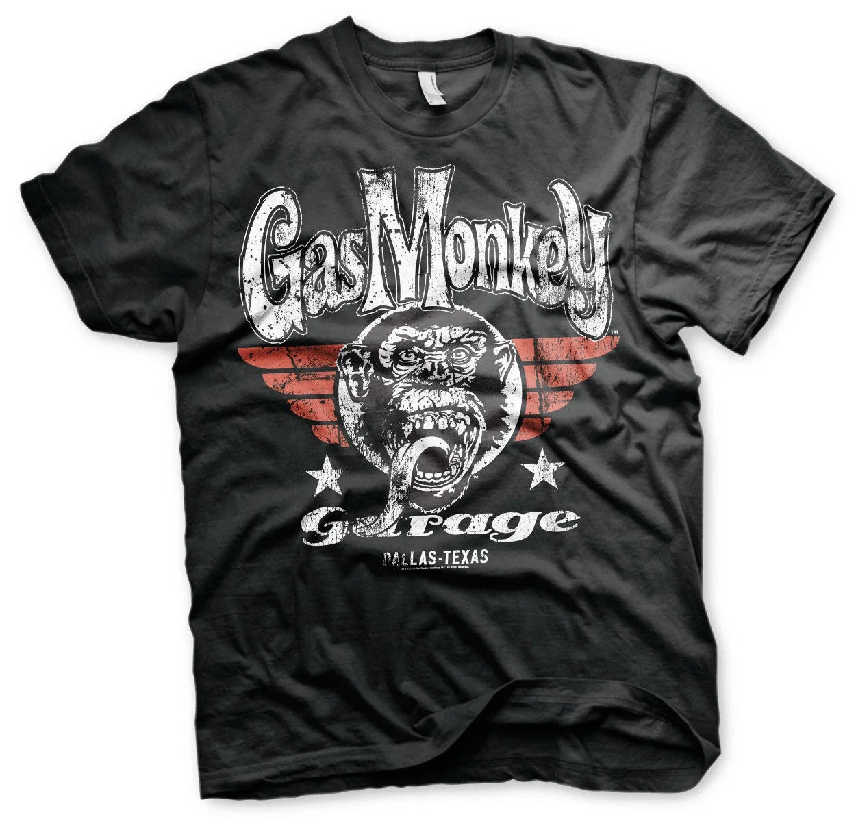 Gas Monkey Garage Flying High Affe Blood Sweat Beers - Adult & Kids T-Shirts, Sweatshirts & Hoodies apparel design preview 1