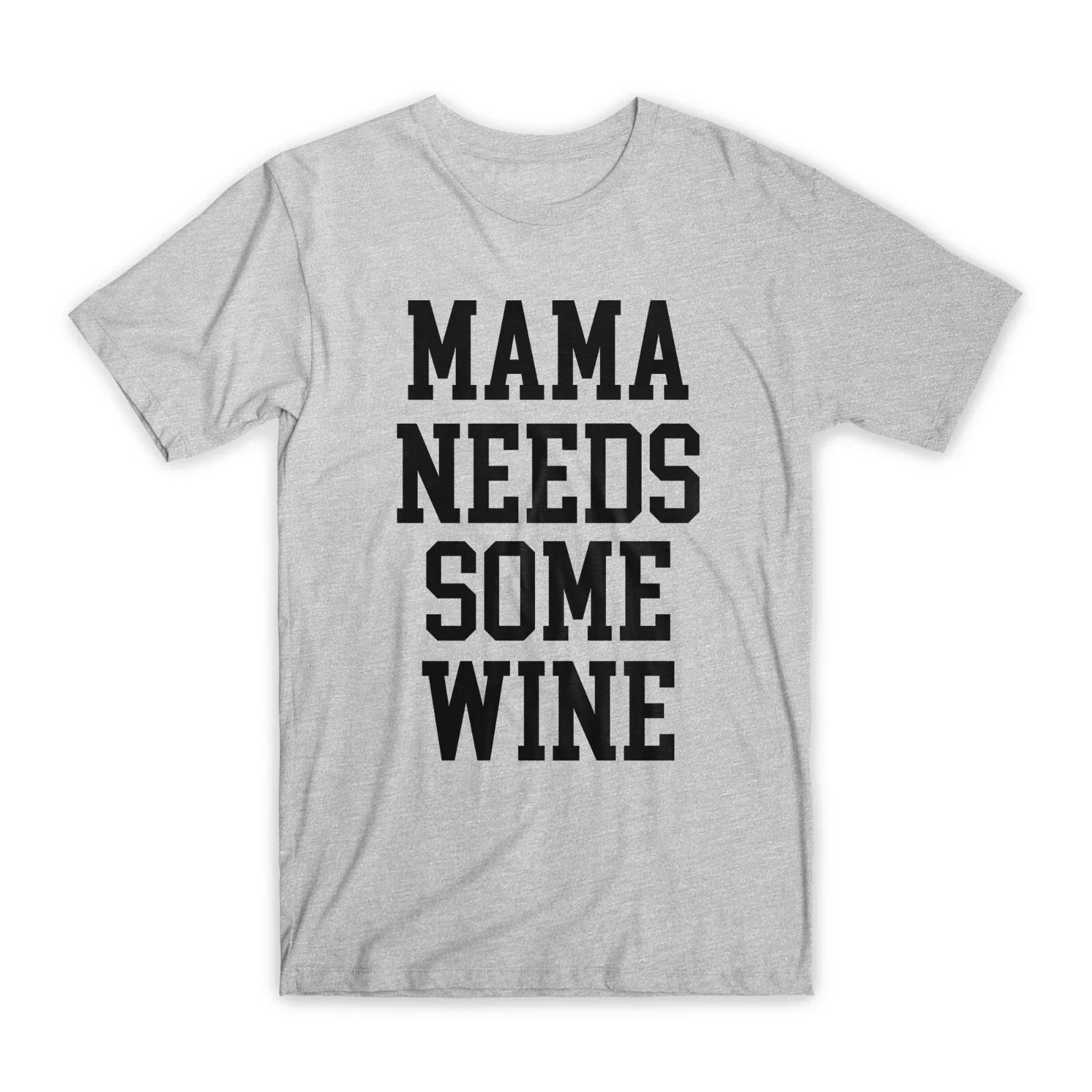 Mama Needs Some Wine Premium Soft Cotton Crew Neck - Adult & Kids T-Shirts, Sweatshirts & Hoodies apparel design preview 1