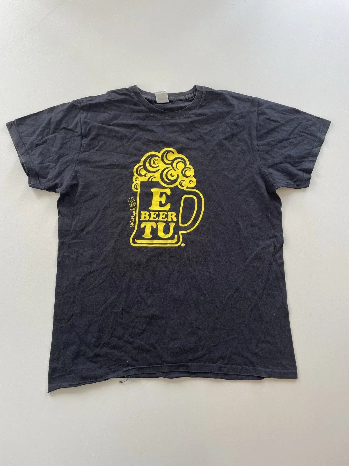 Russell Athletic Beer TU Graphic XL Black Short - Adult & Kids T-Shirts, Sweatshirts & Hoodies apparel design preview 1