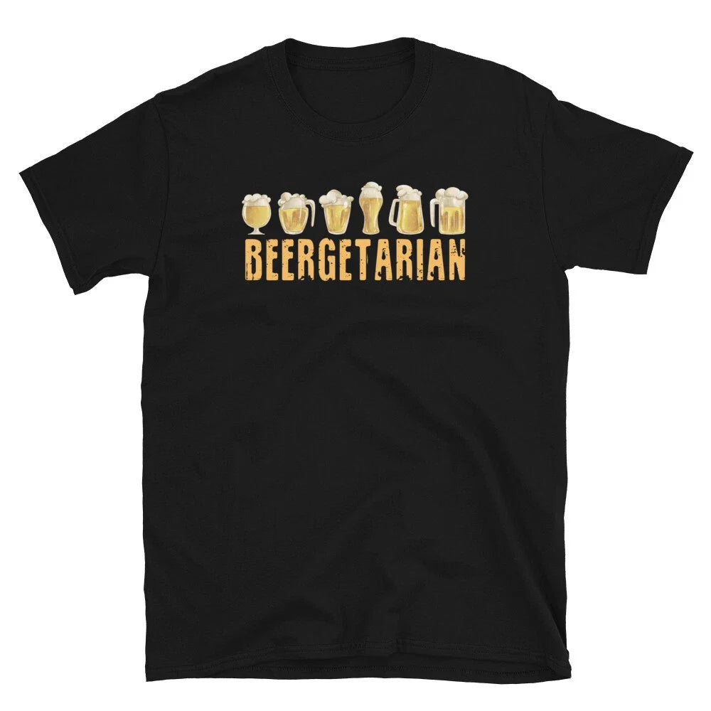Beergetarian Funny Alcohol Beer Drinking - Adult & Kids T-Shirts, Sweatshirts & Hoodies apparel design preview 1