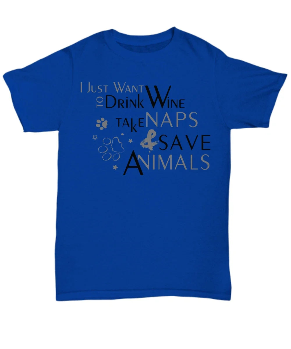 Funny Wine and Animal lover - Adult & Kids T-Shirts, Sweatshirts & Hoodies apparel design preview 1