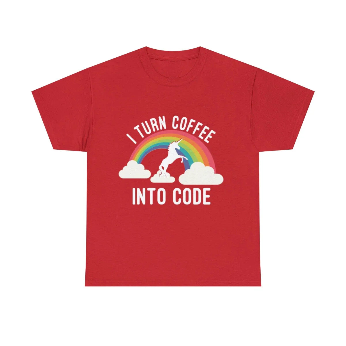 I Turn Coffee Into Code Graphic S-5XL - Adult & Kids T-Shirts, Sweatshirts & Hoodies apparel design preview 1