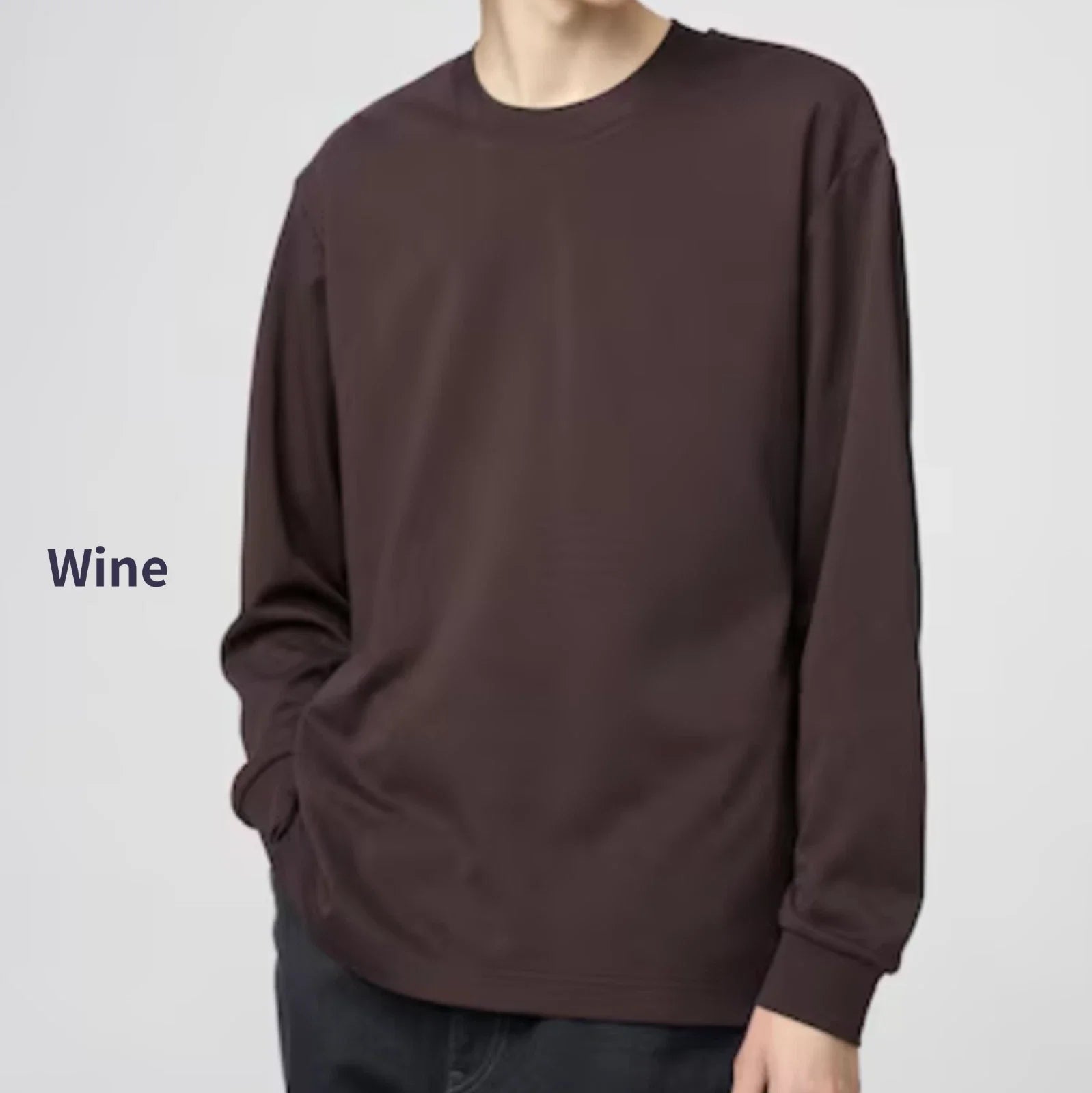 UNIQLO:U AIRism Cotton 9 colors XS~4XL MEN Unisex - Adult & Kids T-Shirts, Sweatshirts & Hoodies apparel design preview 1