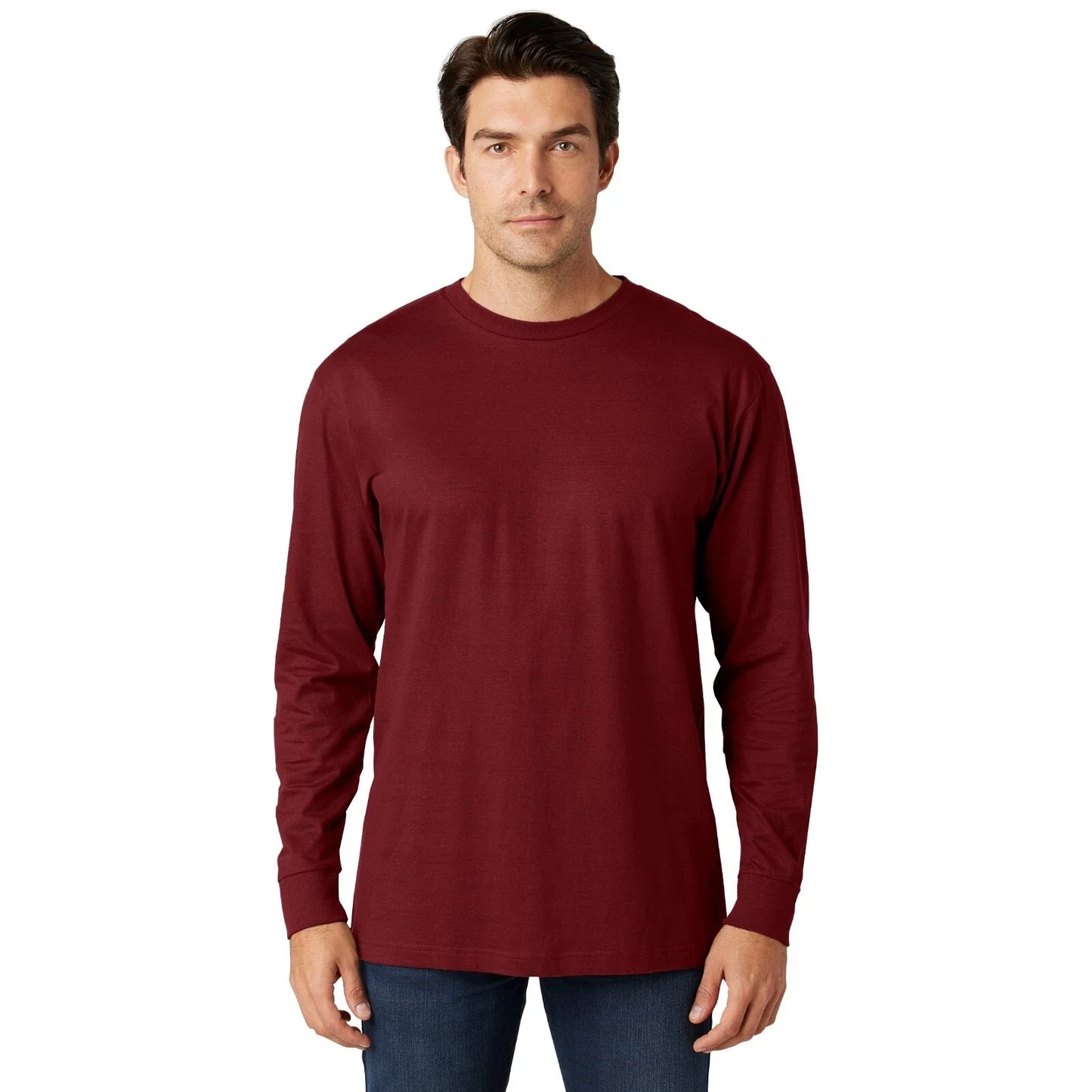 River Road Mens Ribbed Cuffs Classic Crewneck Cotton - Adult & Kids T-Shirts, Sweatshirts & Hoodies apparel design preview 1