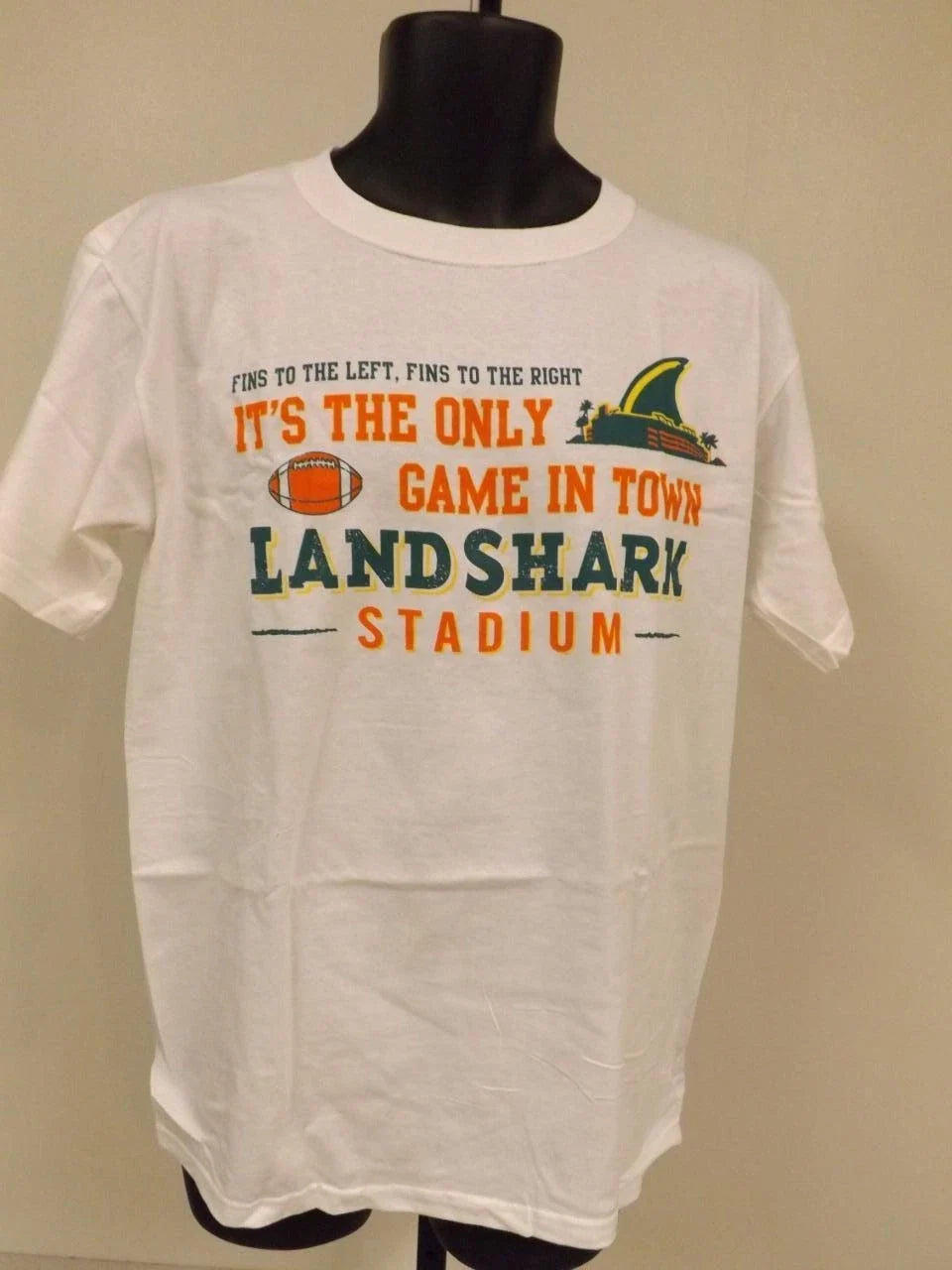 New Landshark Beer Adult Mens Size M-L-XL White - Adult & Kids T-Shirts, Sweatshirts & Hoodies apparel design preview 1