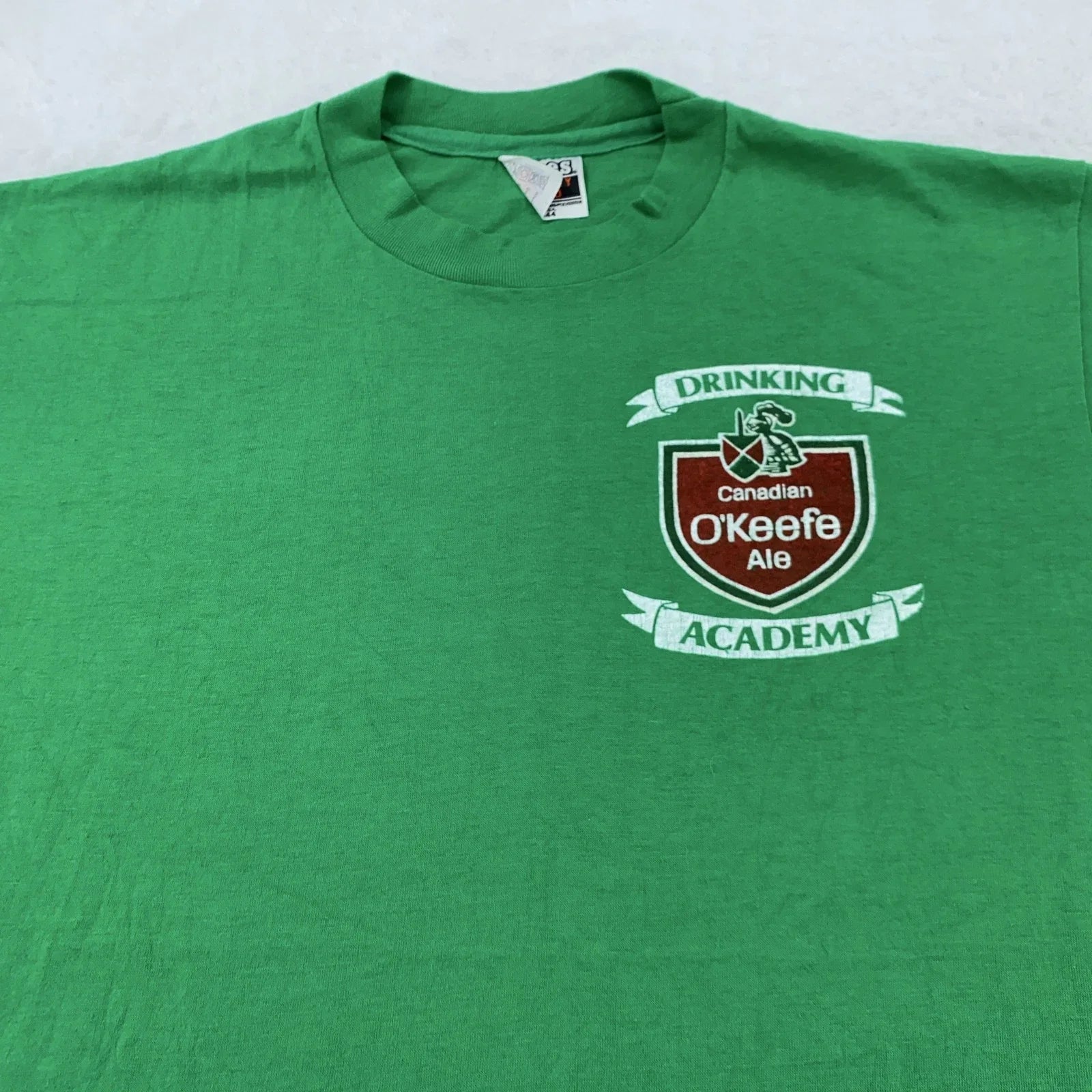 Vintage O'Keefe Ale Mens Medium Canadian Drinking - Adult & Kids T-Shirts, Sweatshirts & Hoodies apparel design preview 1