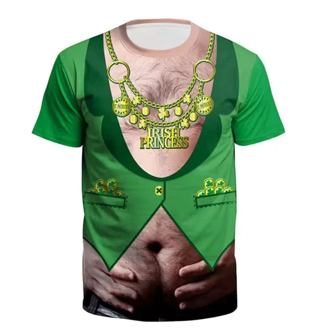 Men's St. Patricks Funny (XS-2XL) - Adult & Kids T-Shirts, Sweatshirts & Hoodies apparel design preview 1