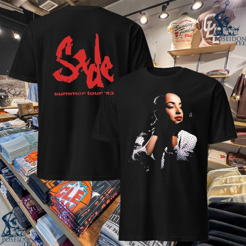 Sade 93 Summer Tour - Adult & Kids T-Shirts, Sweatshirts & Hoodies apparel design preview 1