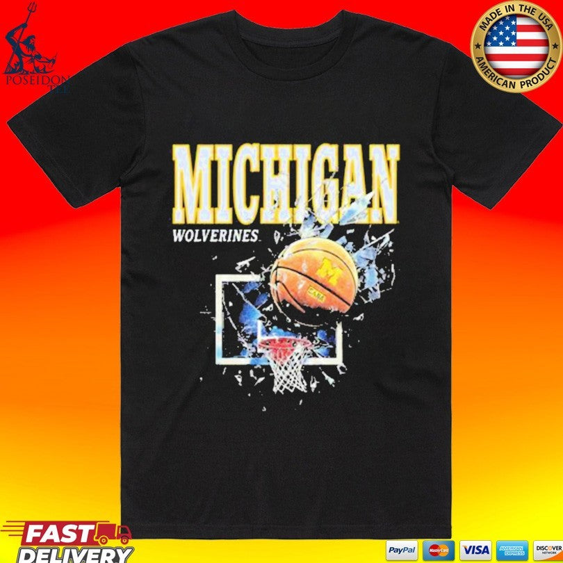 Sana Detroit Shattered Backboard - Adult & Kids T-Shirts, Sweatshirts & Hoodies apparel design preview 1
