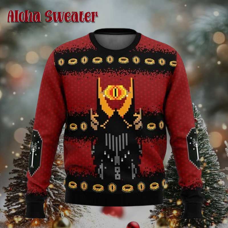 Filthy Hobbitses Lotr Lord Of The Rings Ugly Christmas Sweater - Holiday Gift product image 5