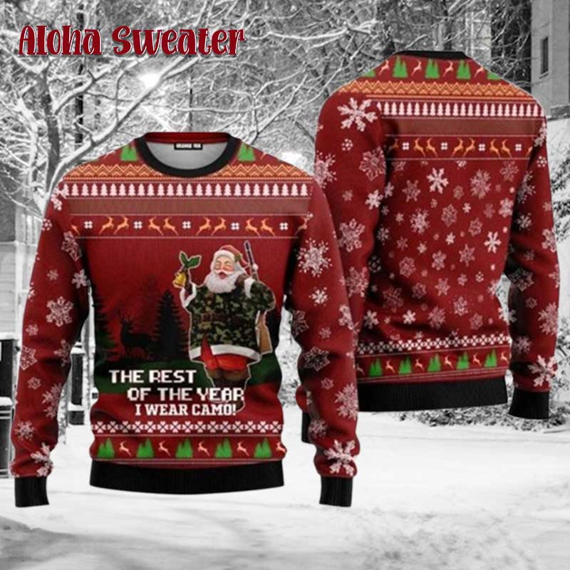 Huntmas Deer Christmas Ugly Christmas Sweater - Holiday Gift product image 2