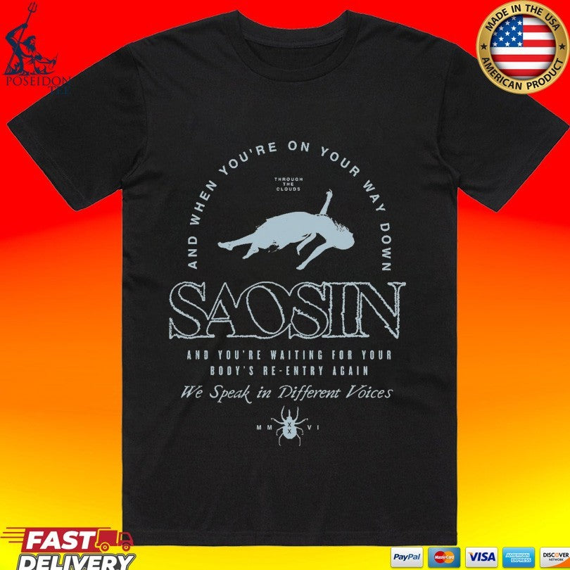 Saosin And When You're On Your Way Down Sky Voices - Adult & Kids T-Shirts, Sweatshirts & Hoodies apparel design preview 1