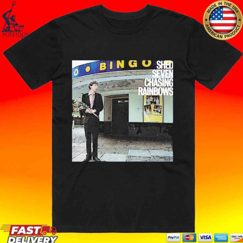 Shed Seven Chasing Rainbows - Adult & Kids T-Shirts, Sweatshirts & Hoodies apparel design preview 1
