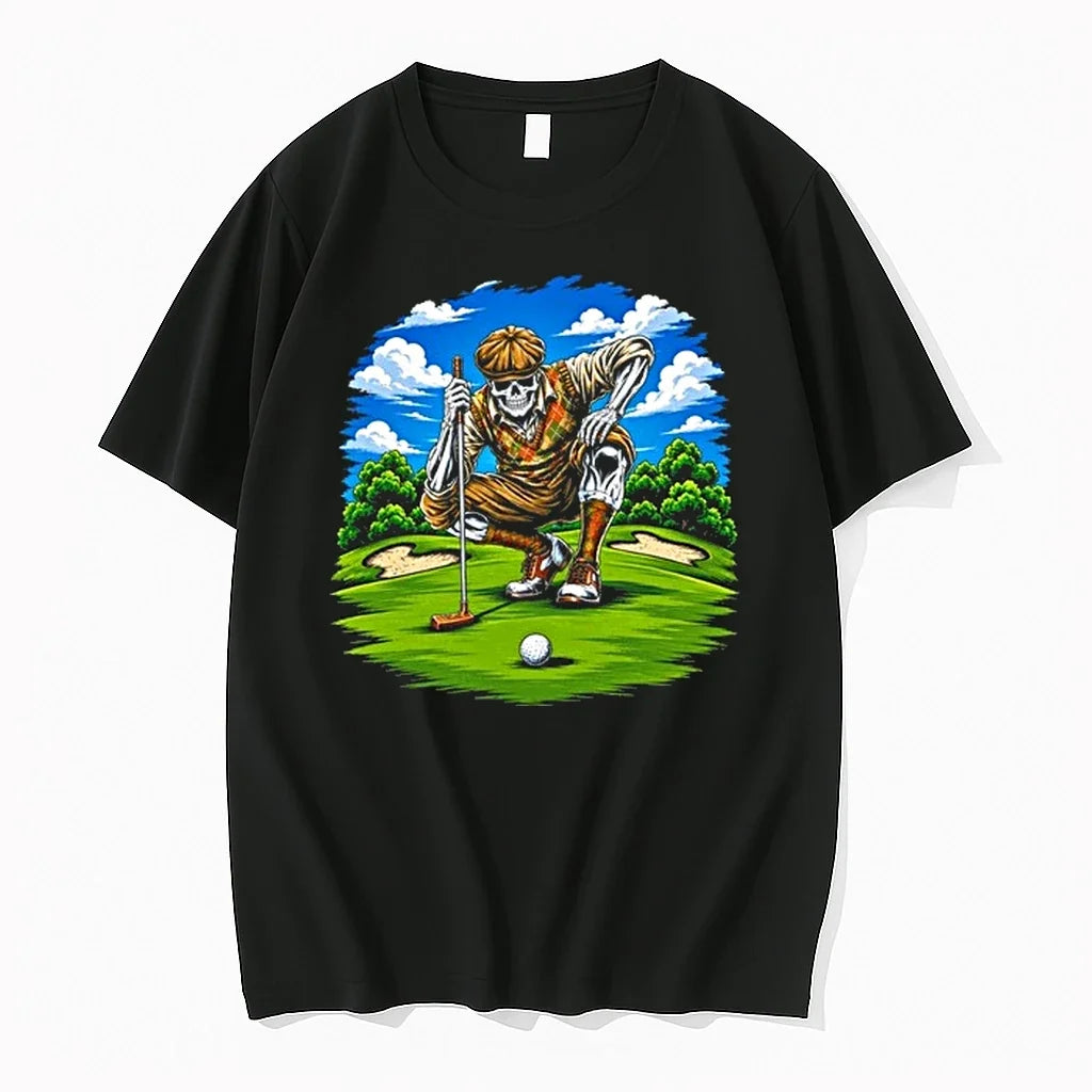 Skeleton Golf The Ultimate Goal Graphic 0 Sweater - Adult & Kids T-Shirts, Sweatshirts & Hoodies apparel design preview 1