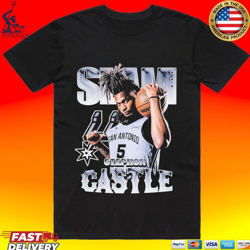 Slam Stephon Castle Remix - Adult & Kids T-Shirts, Sweatshirts & Hoodies apparel design preview 1