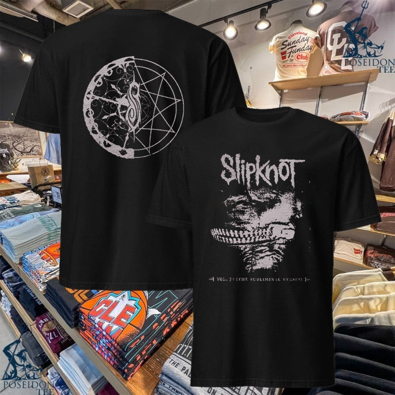 Slipknot Vol 3 The Subliminal Verses Washed - Adult & Kids T-Shirts, Sweatshirts & Hoodies apparel design preview 1