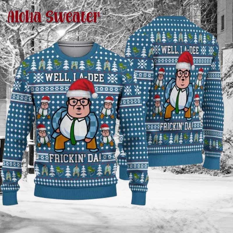 Xmas Festivus For The Rest Of Us Seinfeld Ugly Christmas Sweater - Holiday Gift product image 3