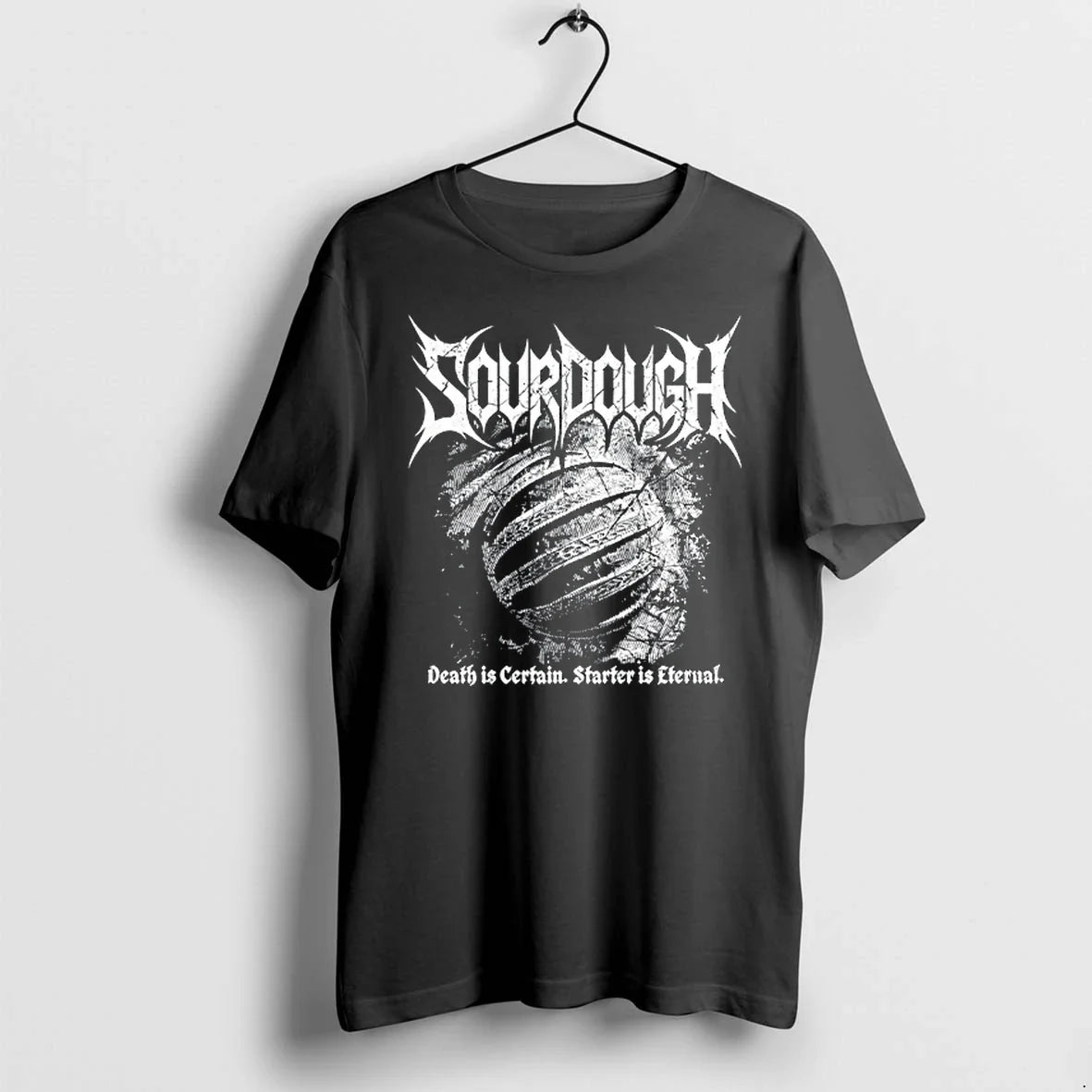 Sourdough Death Is Certain Starter Eternal 0 Sweater - Adult & Kids T-Shirts, Sweatshirts & Hoodies apparel design preview 1