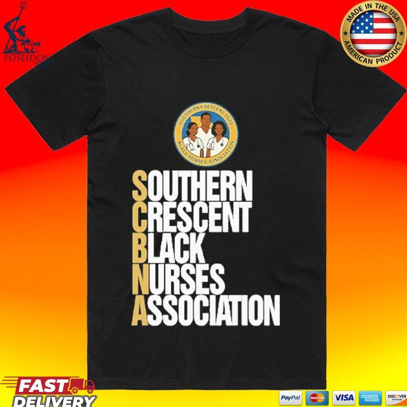 Southern Crescent Black Nurses Association - Adult & Kids T-Shirts, Sweatshirts & Hoodies apparel design preview 1